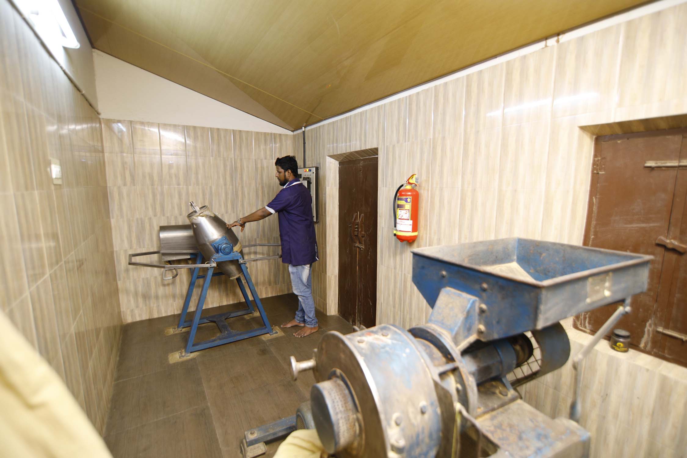 Customized machinery for small batch sizes matha ayurveda vaidyasala
