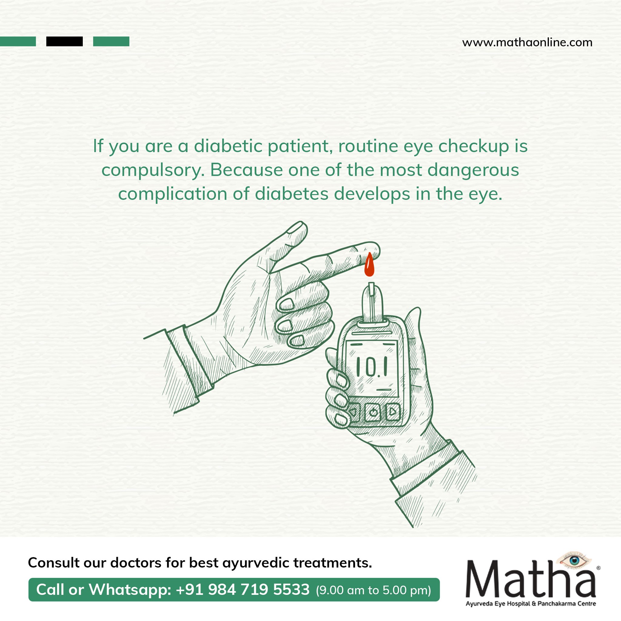 diabetic patient eye care