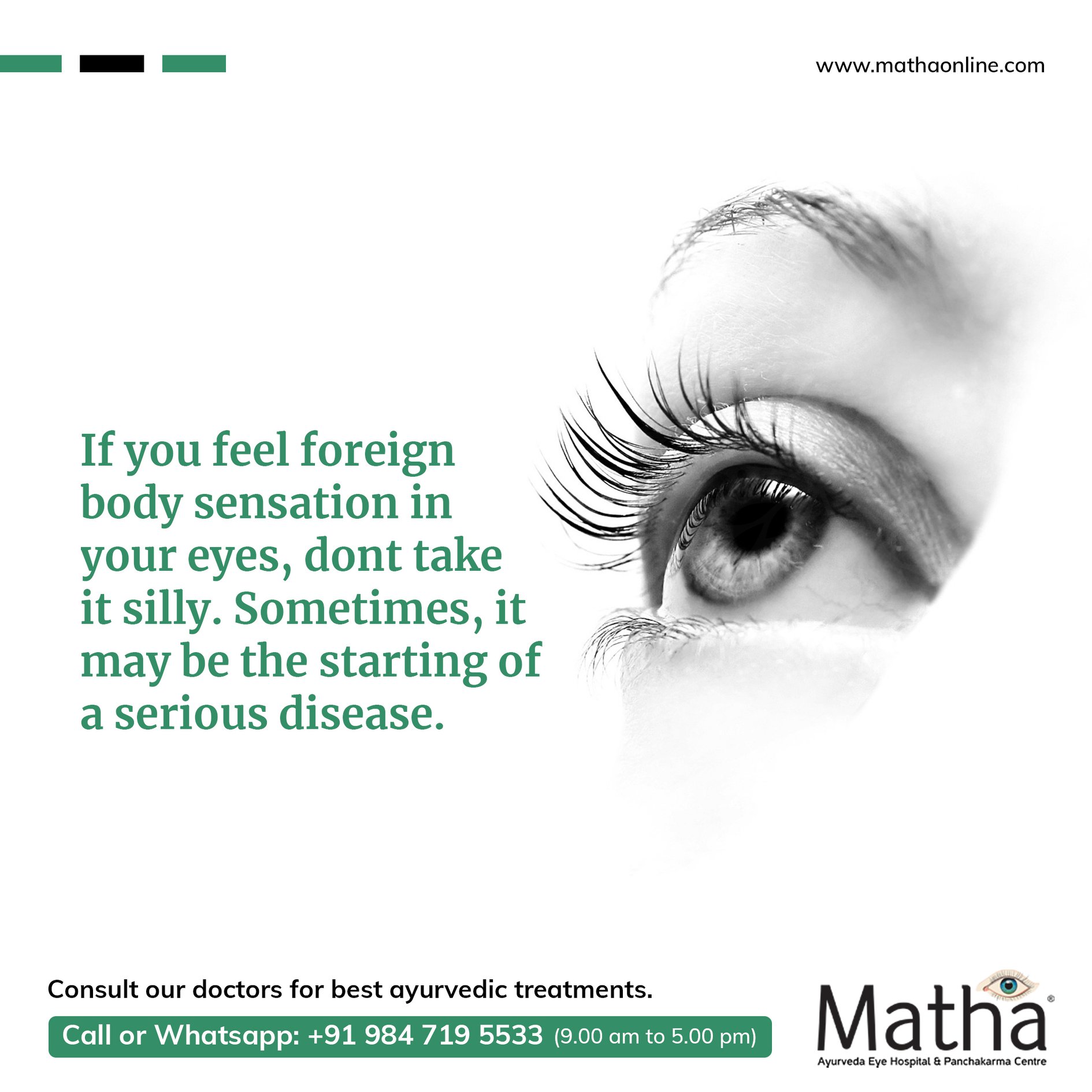 foreign body sensation in eyes